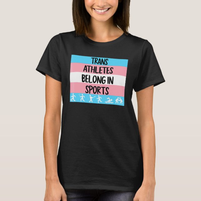 Transeuropeiska Idrottare inom idrott T Shirt (Framsida)