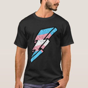 Transexutiellt Pride Blixt Bute Cute Trans HGBTQ P T Shirt