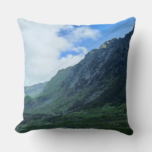 Transfagarasan Bergsväg - Rumänien Kudde (Framsida)