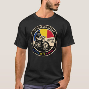 Transfagarasan RUMÄNIEN Motorcykel T Shirt
