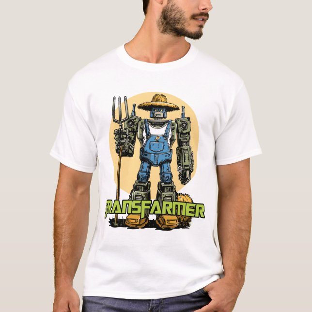 TRANSFARMER ! - Robot agricole T Shirt (Framsida)