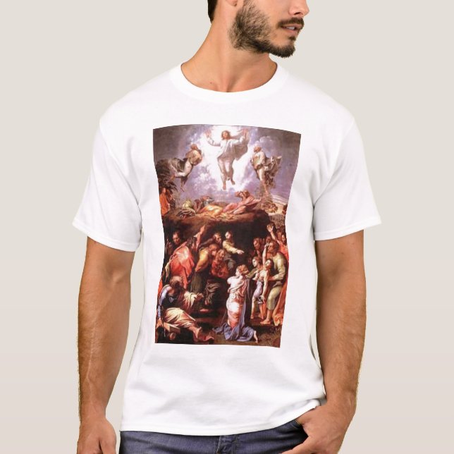 transfiguration av christ t-shirt (Framsida)