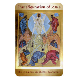 Transfiguration av Kristus Magnet