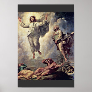 Transfiguration av Kristus specificerar vid Poster