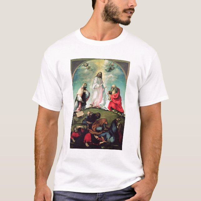 Transfigurationen av Kristus, c.1510-12 (olja på p Tee Shirt (Framsida)