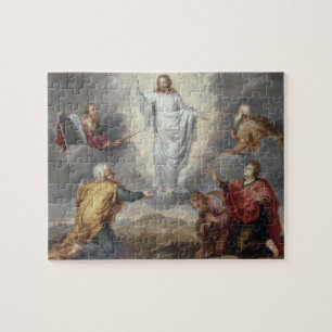 Transfigurationen (olja förkopprar på), pussel
