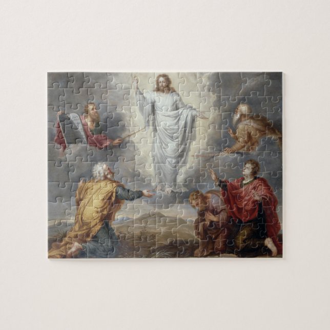 Transfigurationen (olja förkopprar på), pussel (Horisontell)