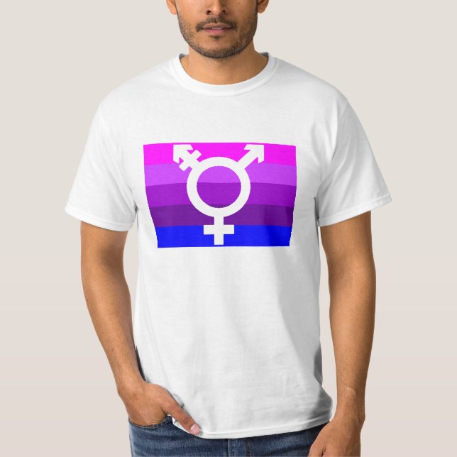 Transflagg Urklipp 2 T-shirt (Framsida)