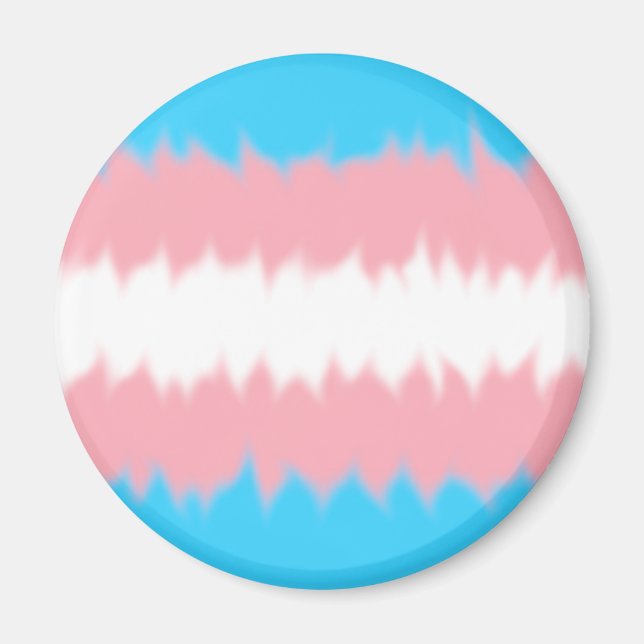 Transflagga magnet (Framsidan)