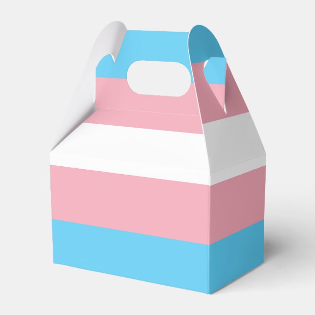 Transflagga Presentaskar (Framsidan Sidan)