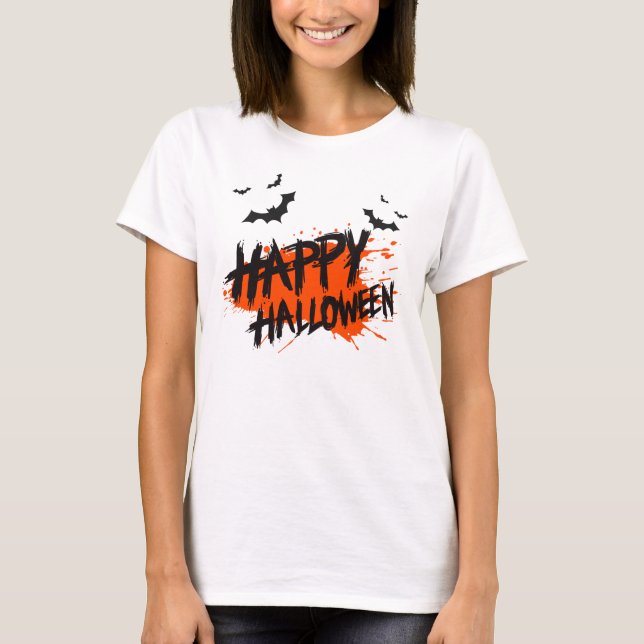 Transform Your Halloween Style  T Shirt (Framsida)