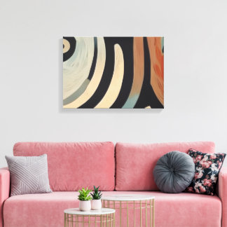 Transform Your Walls a Sacred Story Southwest Fish Canvastryck