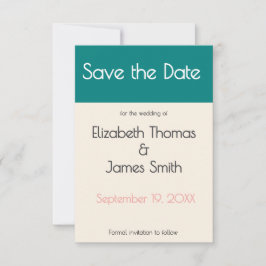 Transformative Teal Modern  Contemporary Wedding Spara Datumet
