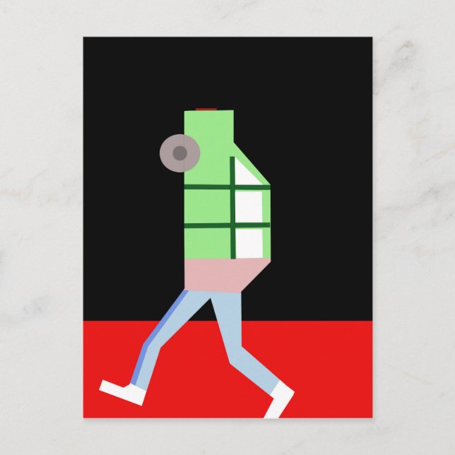 Transformator Vykort (Framsida)