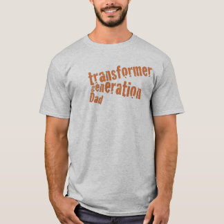 Transformatorgenerationpappa T-shirt