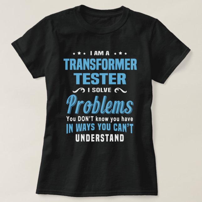 Transformatorterare T Shirt (Design framsida)