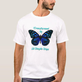 Transformerad av 12 enkla steg, AA, NA, Al-Anon T Shirt