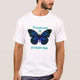 Transformerad av 12 enkla steg, AA, NA, Al-Anon T Shirt