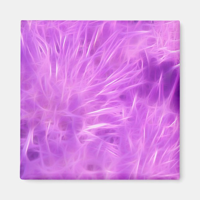 Transformerade lila Shades Flowers Magnet (Framsidan)