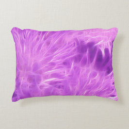 Transformerade lila Shades Flowers Prydnadskudde