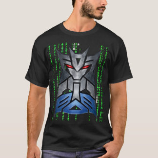 Transformers 1x00001 MATRIX SVART AV SAMURAI FEUDA T Shirt
