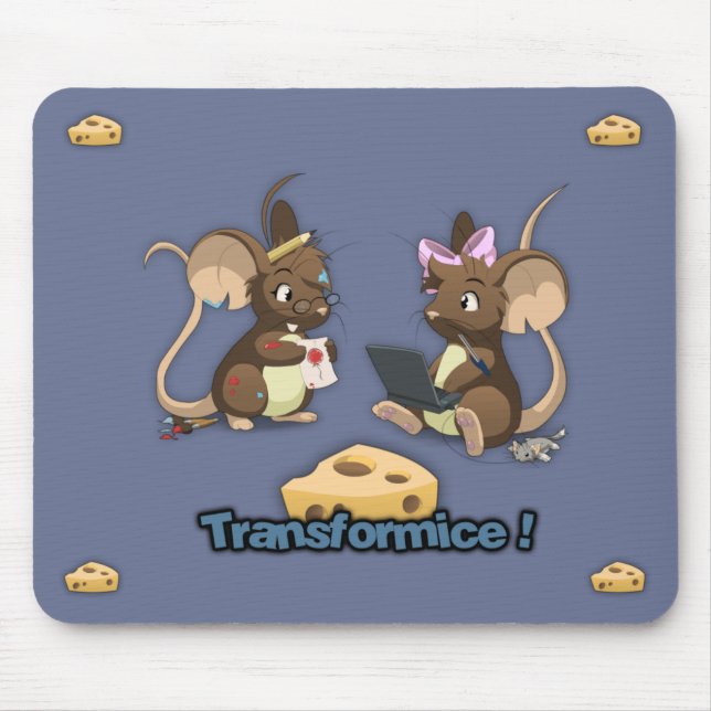 Transformice skapare Mousepad Musmatta (Framsidan)