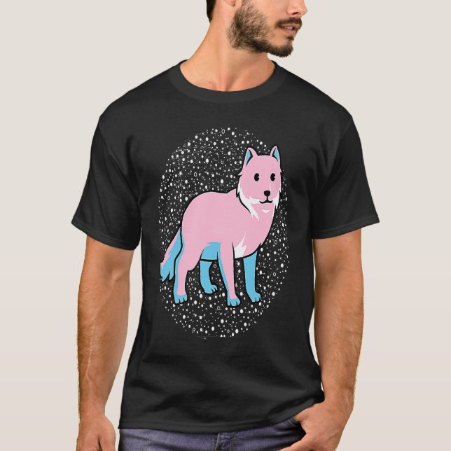 Transgen Fox Transgenus T Shirt (Framsida)