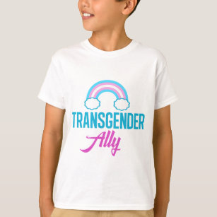 Transgender Ally Cute Kids T Shirt