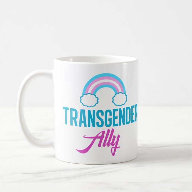 Transgender Ally Kaffemugg (Vänster)