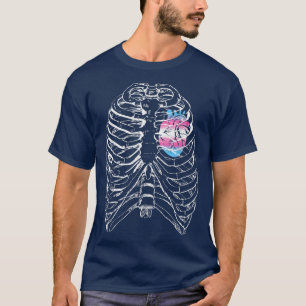 Transgender Anatomical Heart Ribage Trans Pride H T Shirt