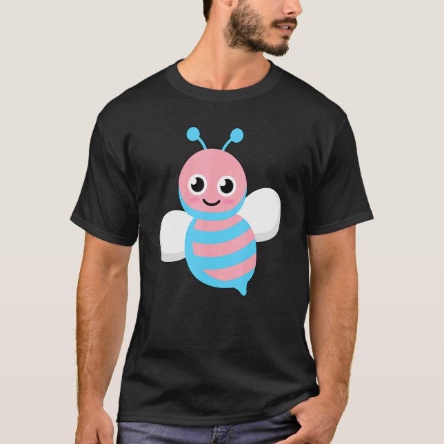 Transgender Bee Transgender T Shirt (Framsida)