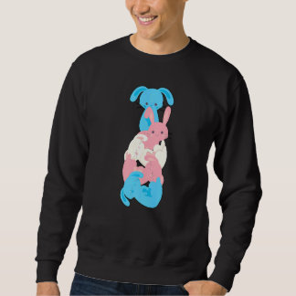 Transgender Bunny Transgender Lång Ärmad Tröja