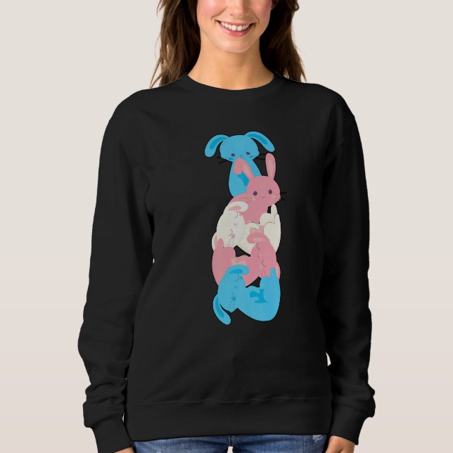 Transgender Bunny Transgender T Shirt (Framsida)