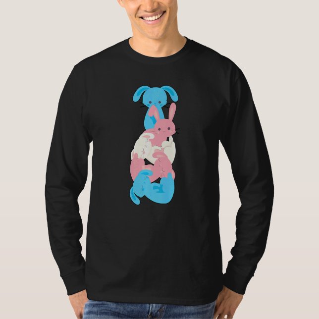 Transgender Bunny Transgender T Shirt (Framsida)