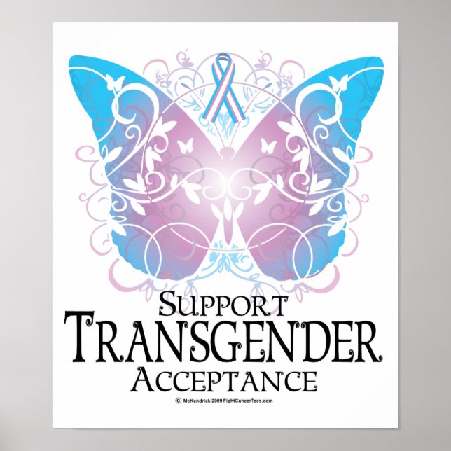 Transgender Butterfly Poster (Framsidan)