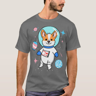 Transgender Corgi in Space Trans Pride 1334 T Shirt