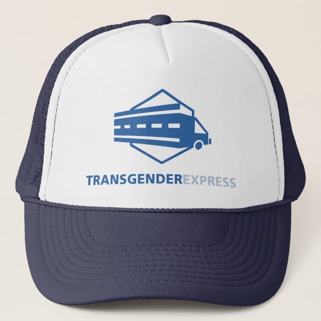 Transgender Express Truckerkeps (Framsida)
