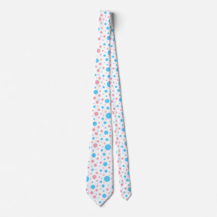 Transgender Färg Polka dots Slips