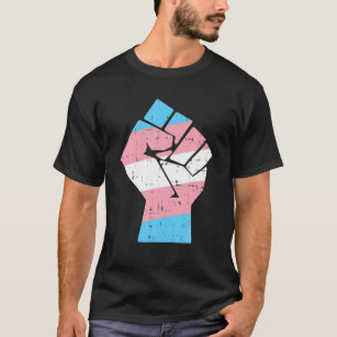 Transgender Fist Pride Högers LGBT Trans Transexua T Shirt
