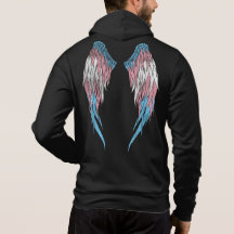 Transgender Flagga - Angel Vingar