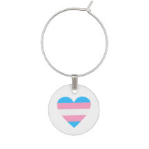 Transgender Flagga Heart
