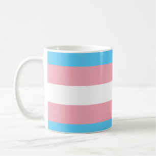 Transgender flagga mugg