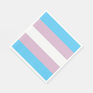 Transgender Flagga Papper Napkins (50 Pk) Pappersservett