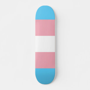 Transgender flagga trans lgbt lgbtq gay lesbisk ho mini skateboard bräda 18,5 cm