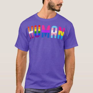 Transgender för HUMAN HBT-T-månadstrafik i Gay pri T Shirt