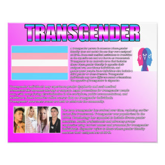 Transgender Fototryck