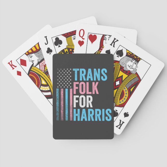 Transgender-HBT-teknik (Trans Folk for Harris Vale Casinokort (Baksidan)