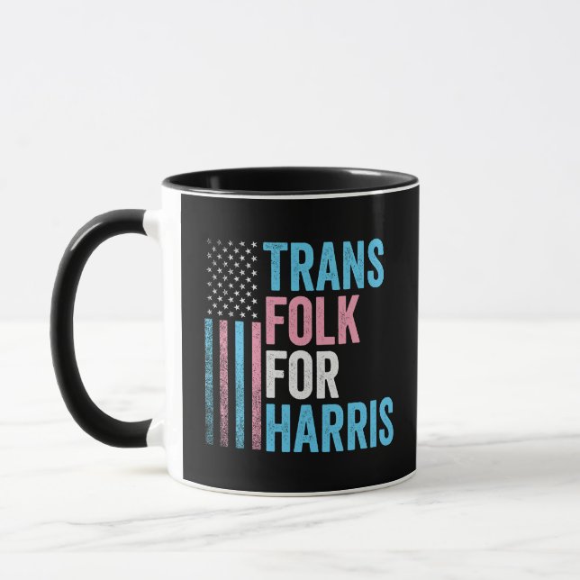 Transgender-HBT-teknik (Trans Folk for Harris Vale Mugg (Vänster)