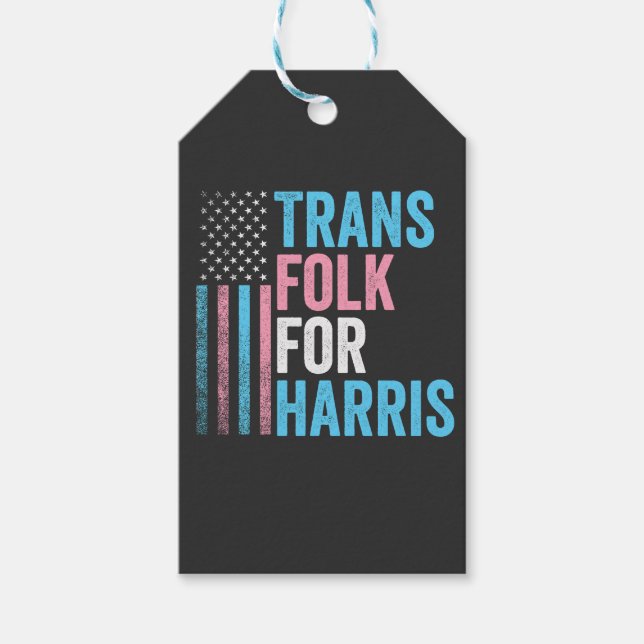 Transgender-HBT-teknik (Trans Folk for Harris Vale Presentetikett (Framsidan)