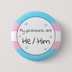 Transgender He/Him Pronoun Pin Knapp
